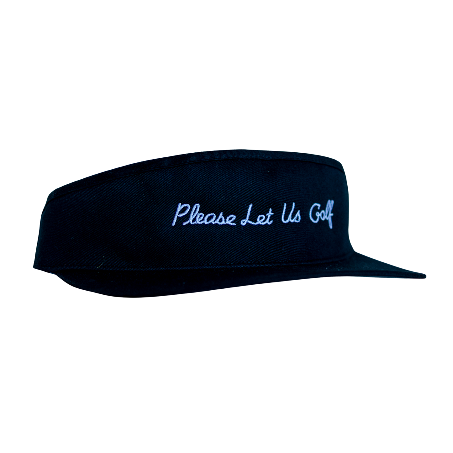 Tour Lettuce | Richardson Classic Golf Visor - Black (Script)