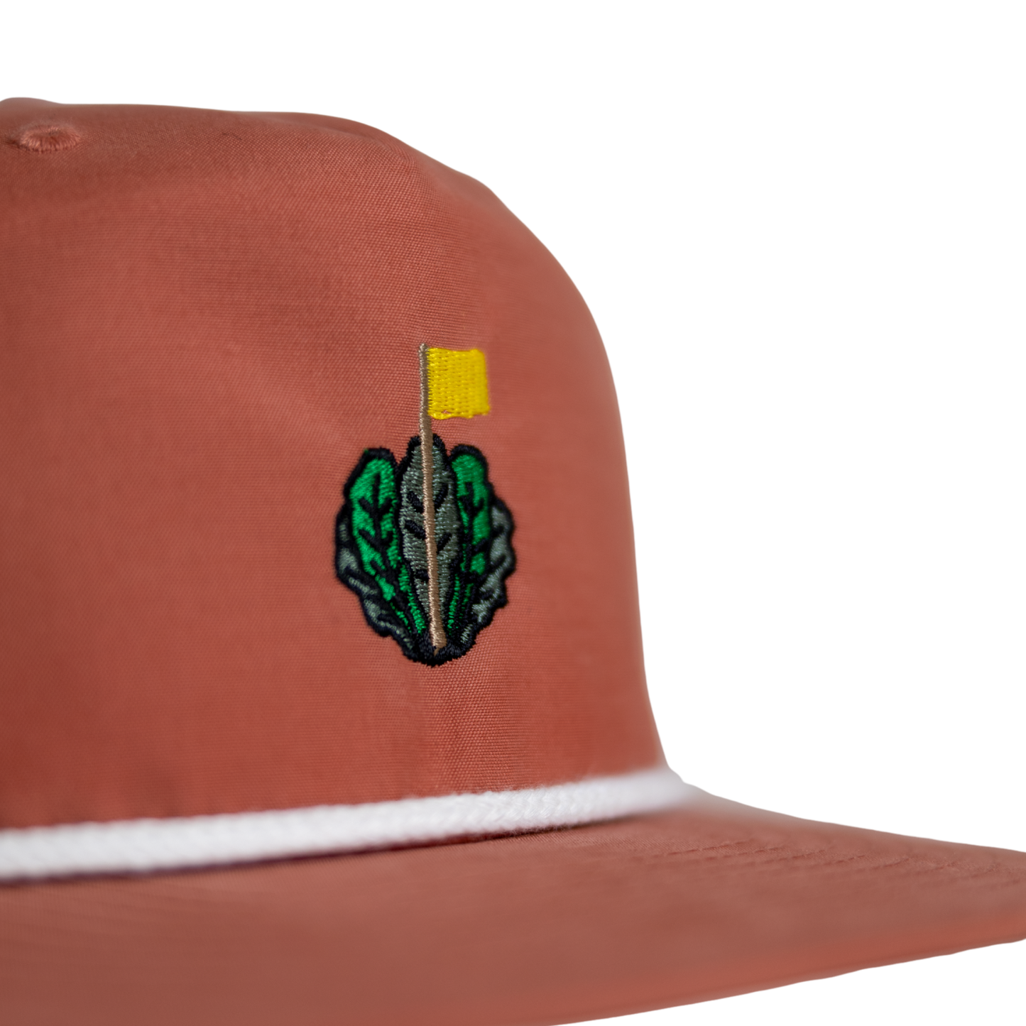 DOPE | Richardson 256 Snapback Rope - Dusty Red / White