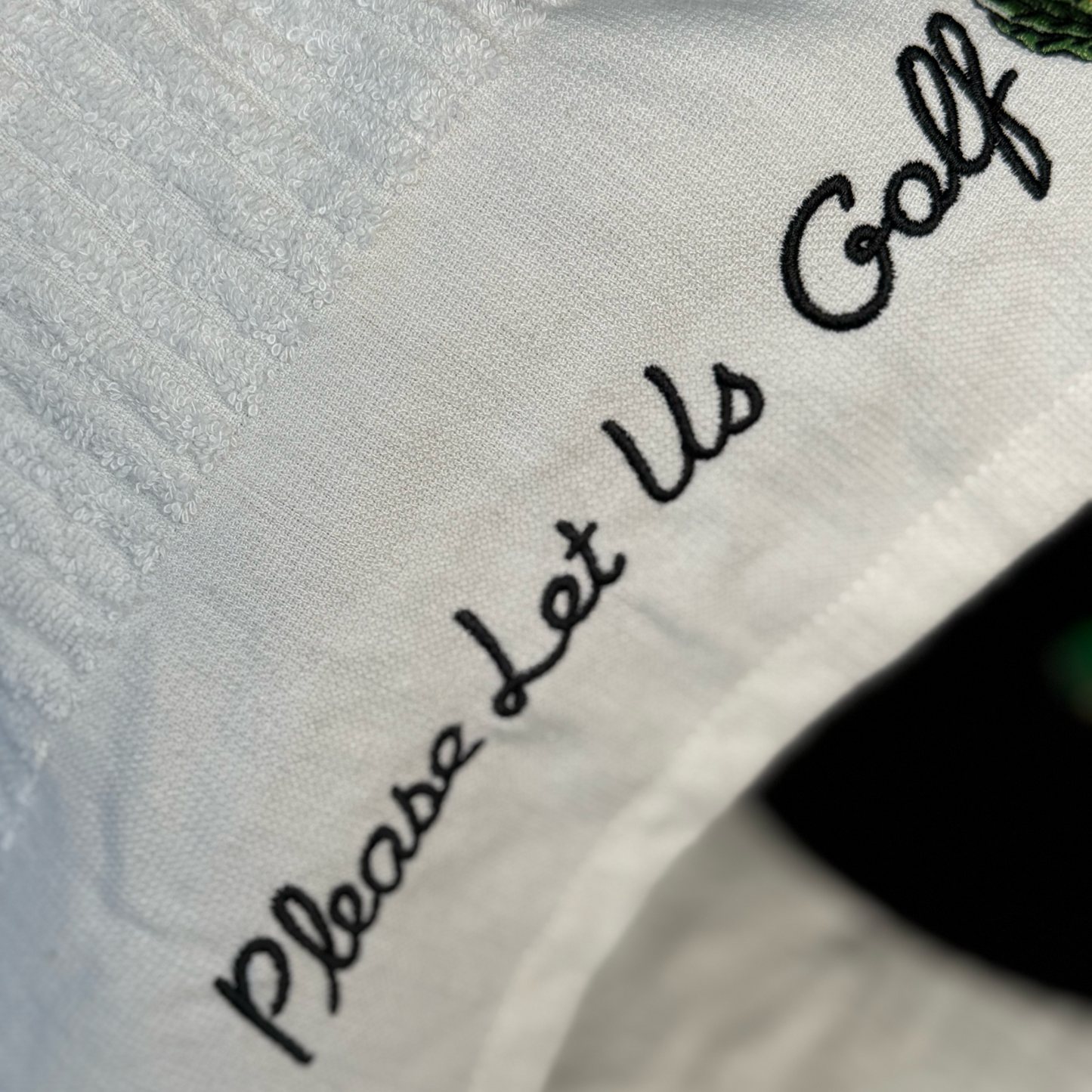 PLUG Club Towel - White / Green