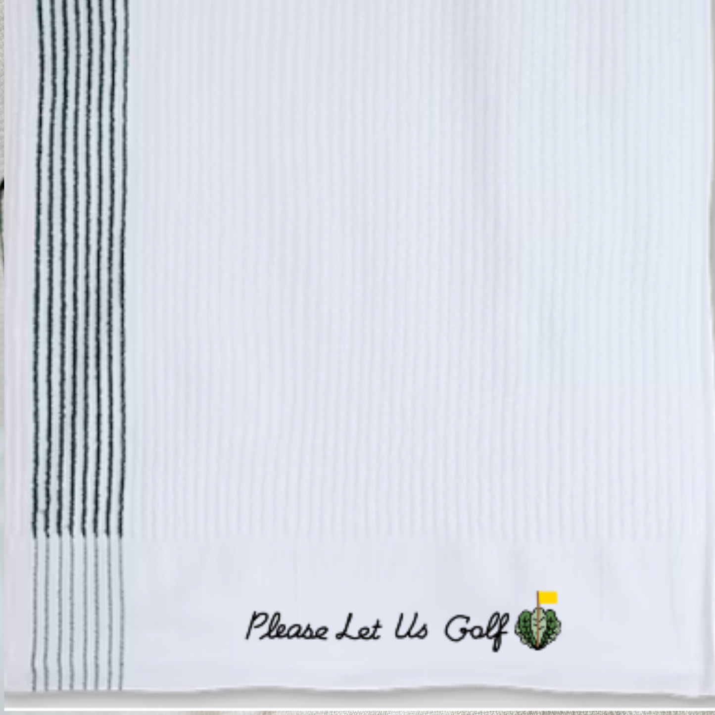 PLUG Club Towel - White / Green