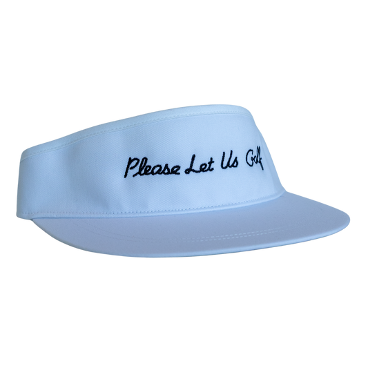 Tour Lettuce | Richardson Classic Golf Visor - White (Script)