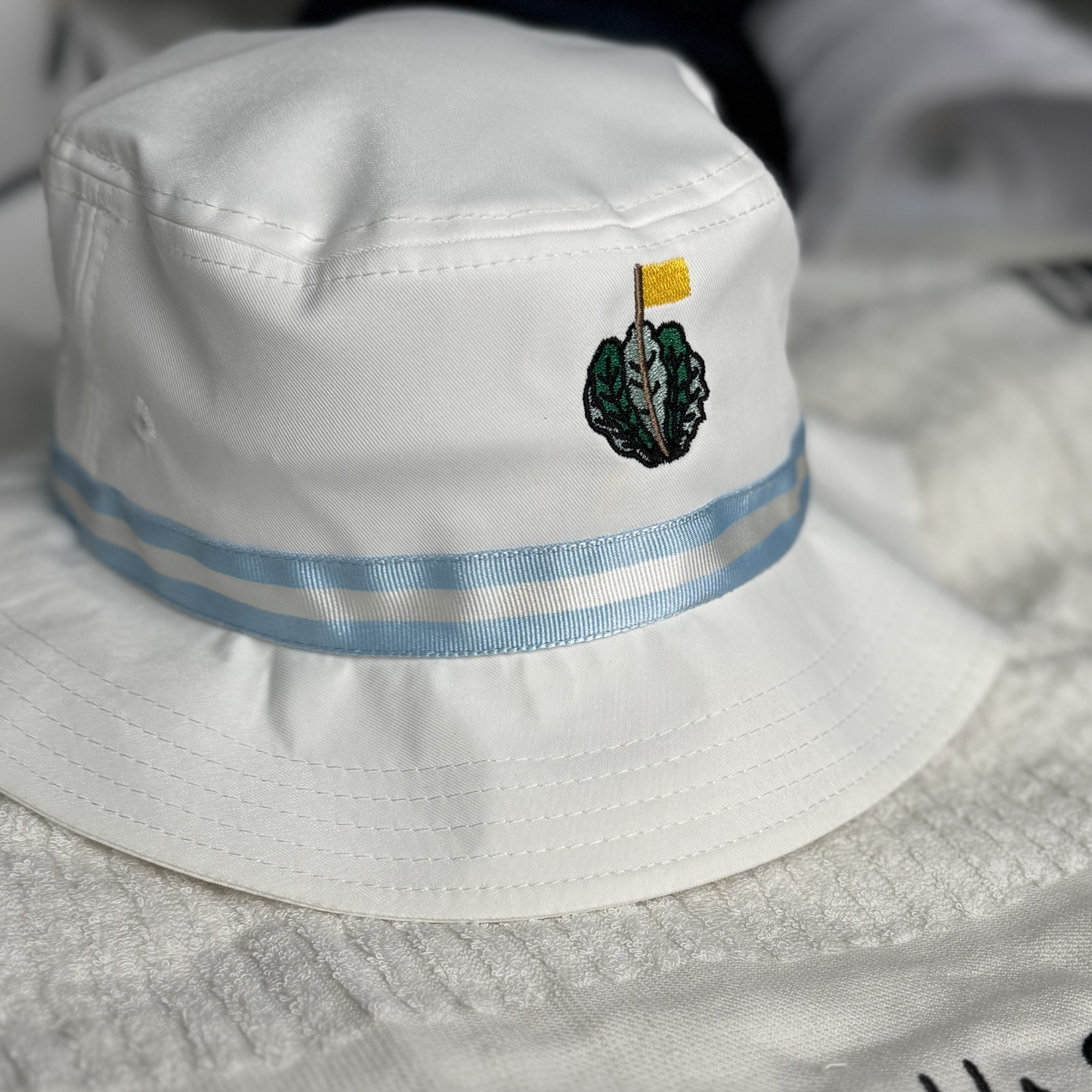 Gettin' Buckets | Imperial 1371P Oxford Bucket Hat (Light Blue)
