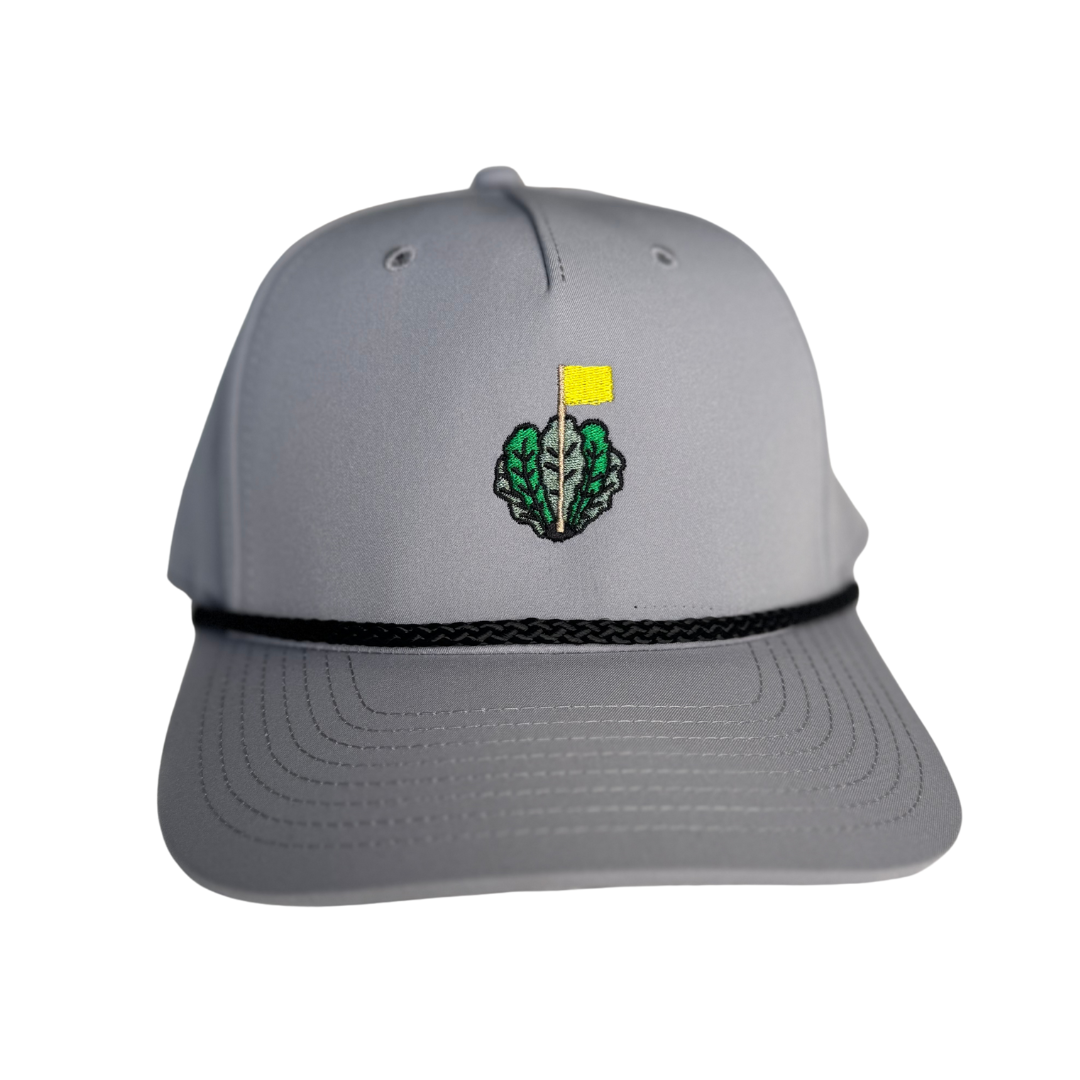 The Vanity Cap | Richardson 258 Snapback Rope - Gray / Black