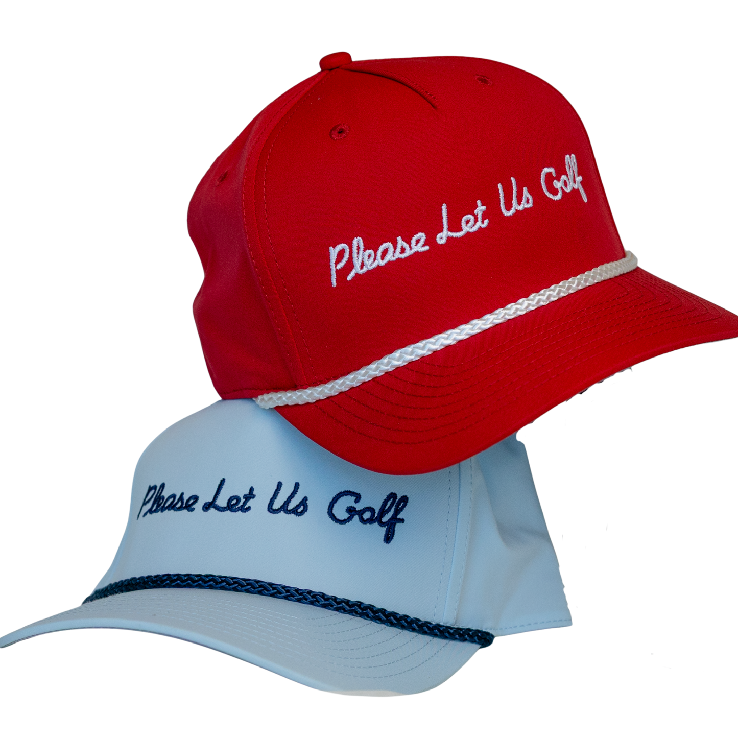 The Vanity Cap | Richardson 258 Snapback Rope - Red / White