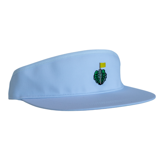 Tour Lettuce | Richardson Classic Golf Visor - White (Logo)