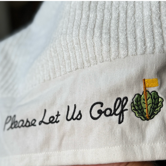 PLUG Club Towel - White / Black