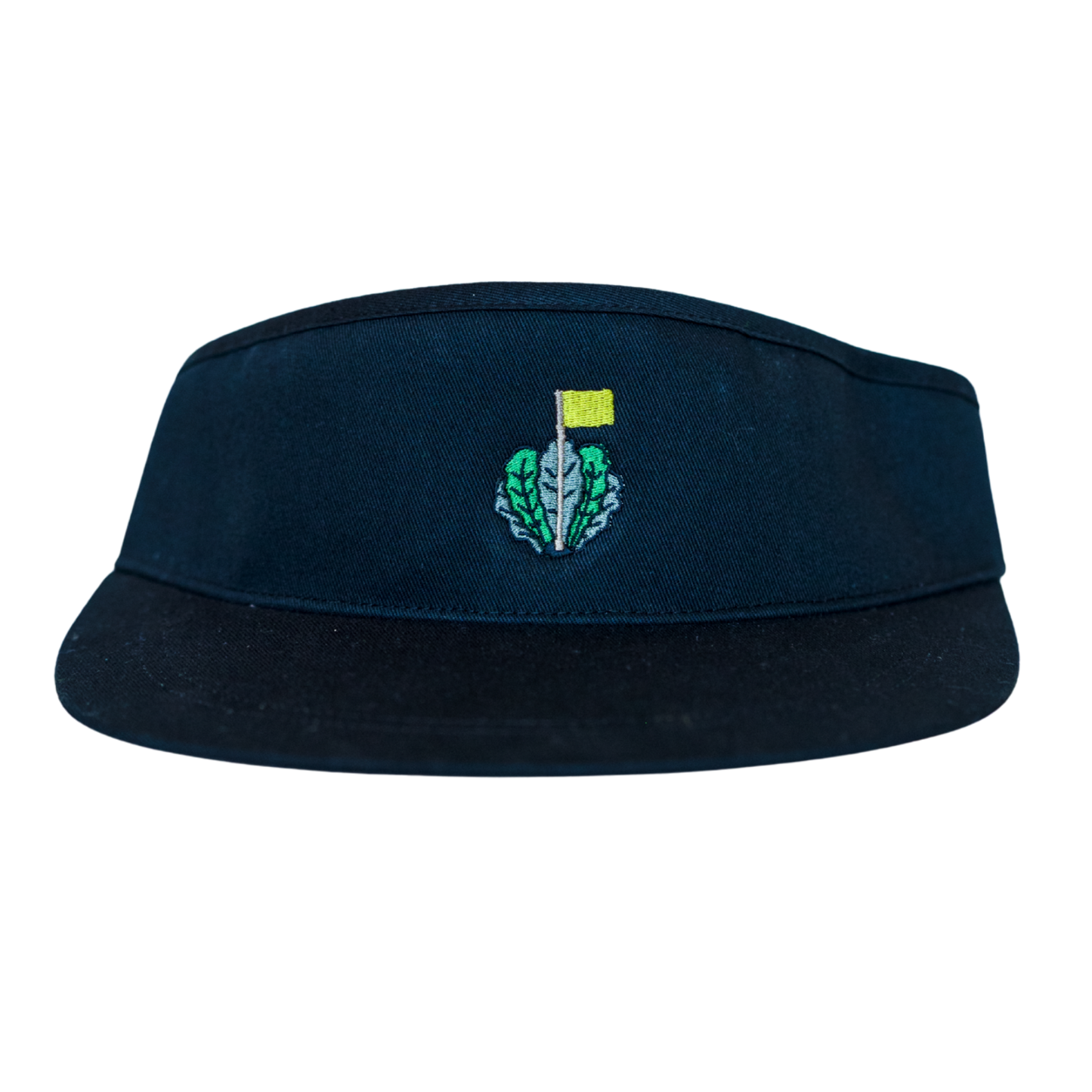 Tour Lettuce | Richardson Classic Golf Visor - Black (Logo)